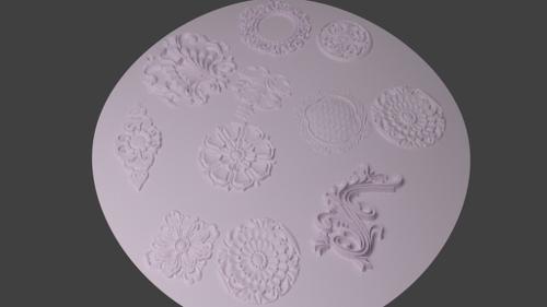 Ornament Brushes preview image